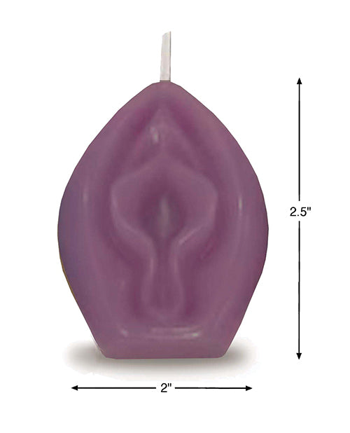Eden' Vagina Candle - Purple - Vanilla