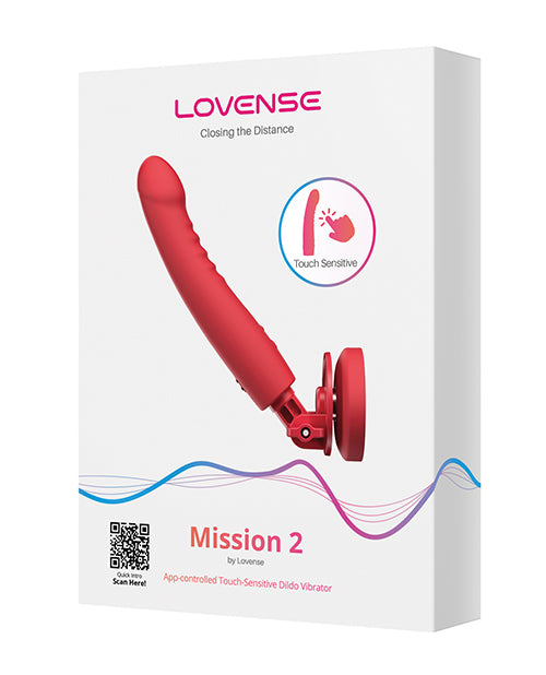Lovense Mission 2 Touch - Sensitive Tech - Red