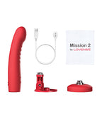Lovense Mission 2 Touch - Sensitive Tech - Red