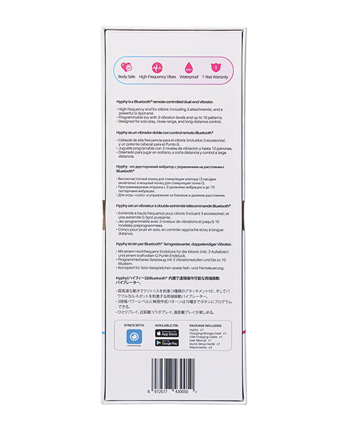 Lovense Hyphy Hi - Frequency Stimulator - Purple
