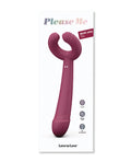 Love to Love Please Me Multi - Play Vibrator - Plum Star