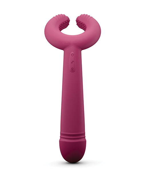 Love to Love Please Me Multi - Play Vibrator - Plum Star