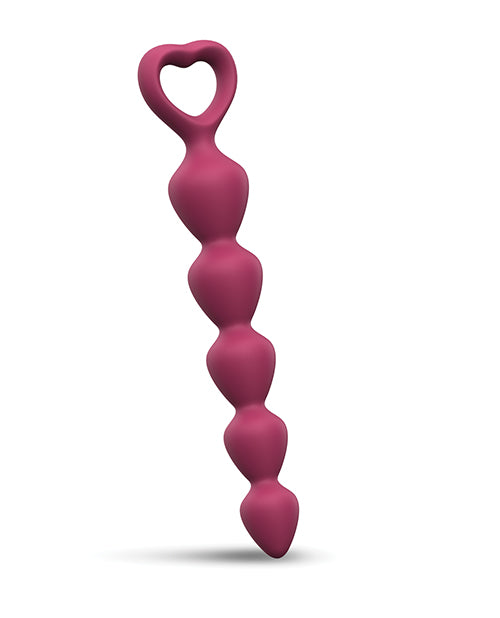Love to Love Bing Bang Anal Beads - Prune