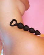 Love to Love Bing Bang Anal Bead - Black Onyx