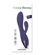 Love to Love Funky Bunny Rabbit - Midnight Indigo