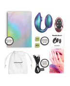 Love to Love Wonderlover Dual Stimulator - Iridescent Turquoise