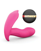 Dorcel Secret Clit Dual Stim Heating and Voice Control - Pink