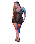 Sexy Time Sophia Chemise & G - String Black