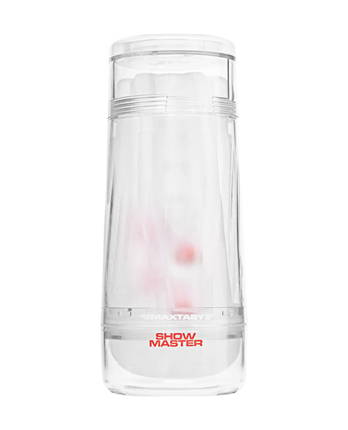 Maxtasy Show Master Non - Realistic Stroker - Clear
