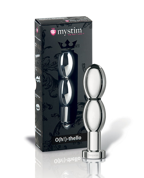 Mystim O(h!) - thello e - Stim Oval Aluminum Dildo