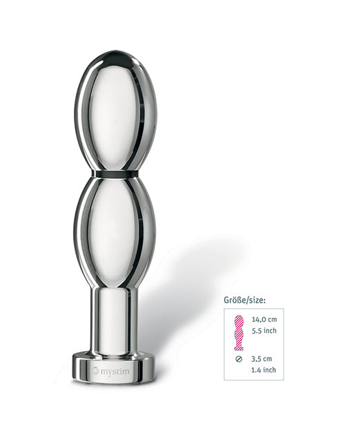 Mystim O(h!) - thello e - Stim Oval Aluminum Dildo
