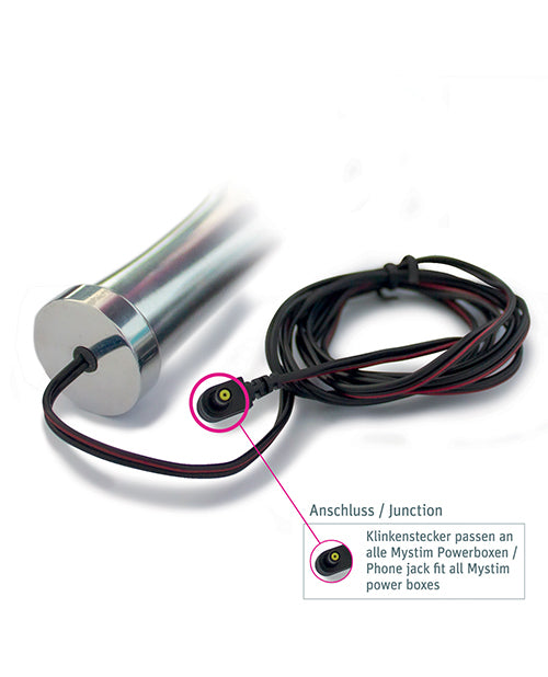 Mystim O(h!) - thello e - Stim Oval Aluminum Dildo