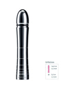 Mystim Glossy Glen e - Stim Aluminum Dildo