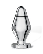Mystim Little John Buttplug Aluminum - Silver