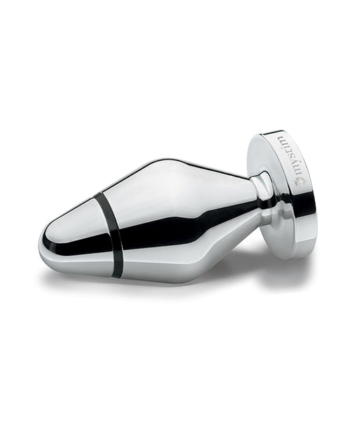 Mystim Little John Buttplug Aluminum - Silver