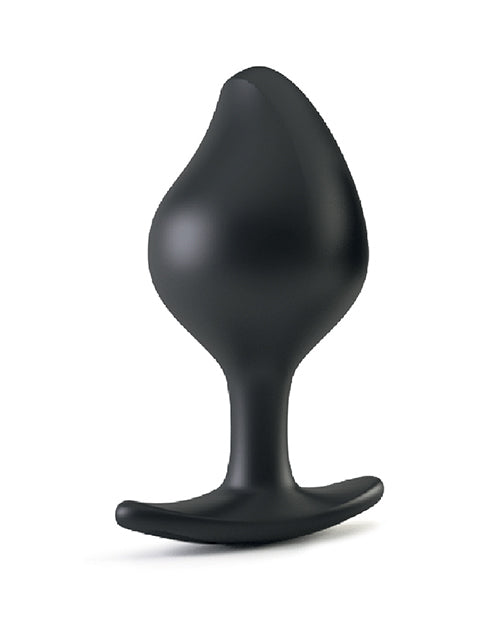 Mystim Rocking VIbe Silicone Buttplug - Black