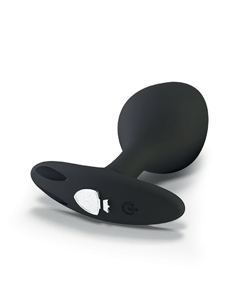 Mystim Rocking VIbe Silicone Buttplug - Black