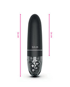 Mystim Sleak Freak eStim Straight Vibrator - Black