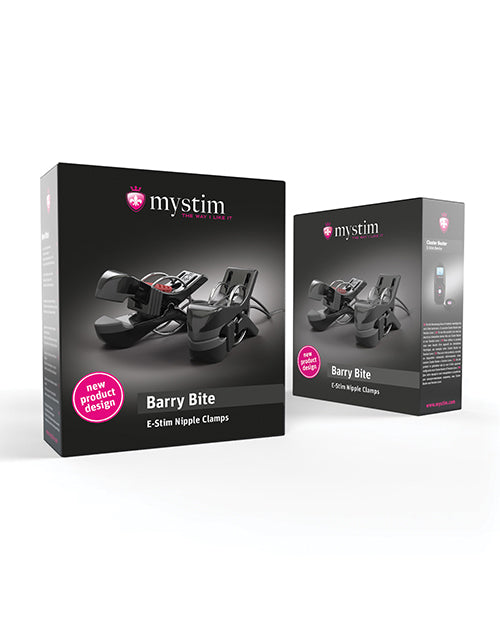 Mystim Barry Bite - Biploar e - stim Clamps