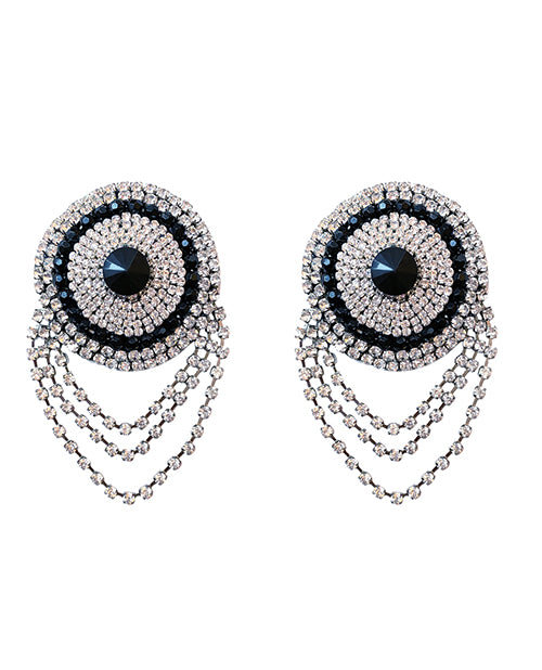 Neva Nude Burlesque La Vie Boheme Jewel Reusable Silicone Pasties - Crystal