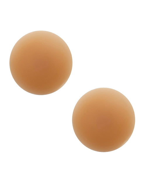 Neva Nude Yummy Skin Invisible Reusable Silicone Pasties - Mocha