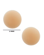 Neva Nude Nudie Patootie Skin Invisible Reusable Silicone Pasties - Nude