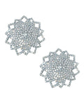 Neva Nude Ice Crystal Jewel Reusuable Silicone Nipple Pasties - Clear