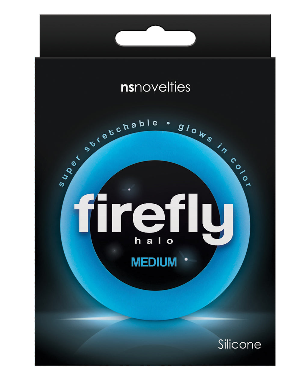 Firefly Halo Cockring - Blue