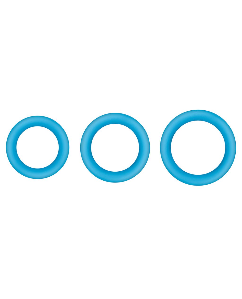 Firefly Halo Cockring - Blue