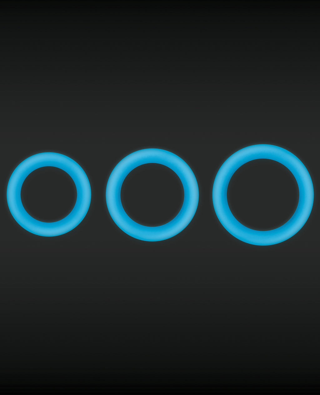 Firefly Halo Cockring - Blue