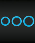 Firefly Halo Cockring - Blue