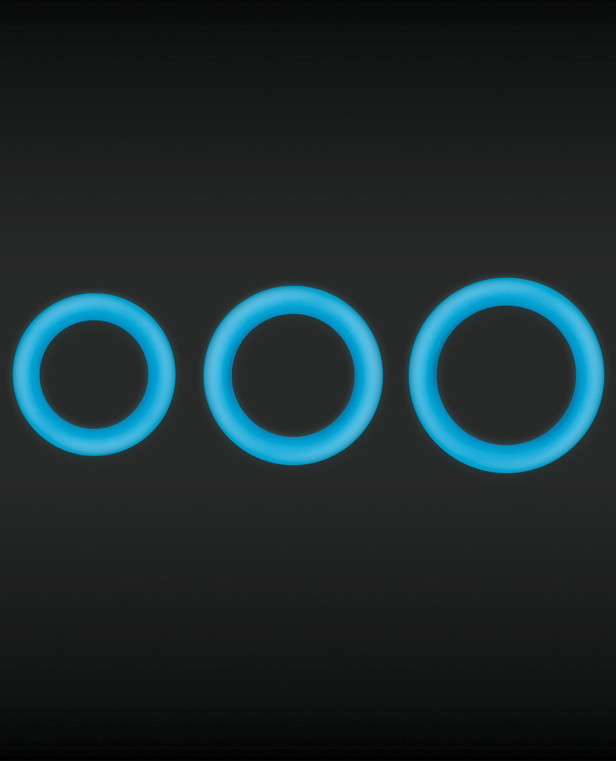 Firefly Halo Cockring - Blue
