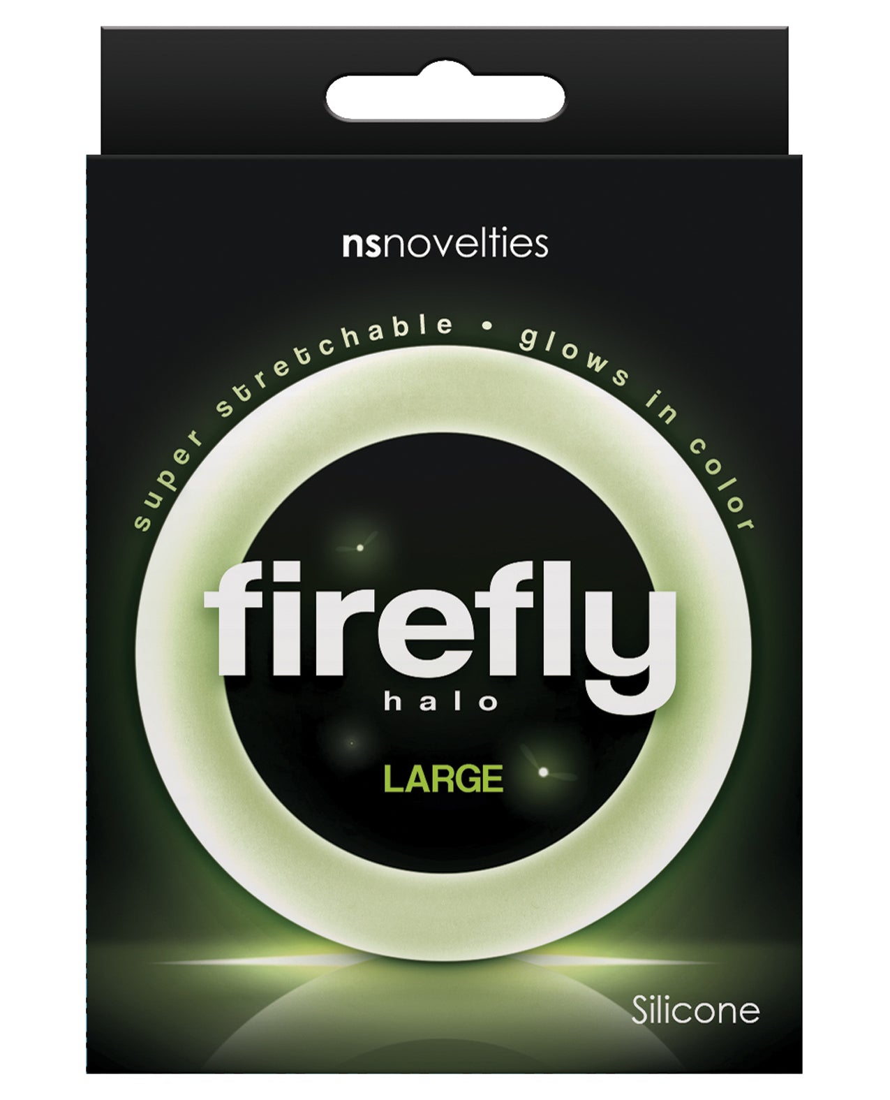 Firefly Halo Cockring - Clear