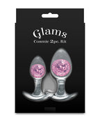 Cosmic Glams 2 pc Plug Kit - Pink