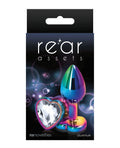 Rear Assets Multicolor Heart - Clear