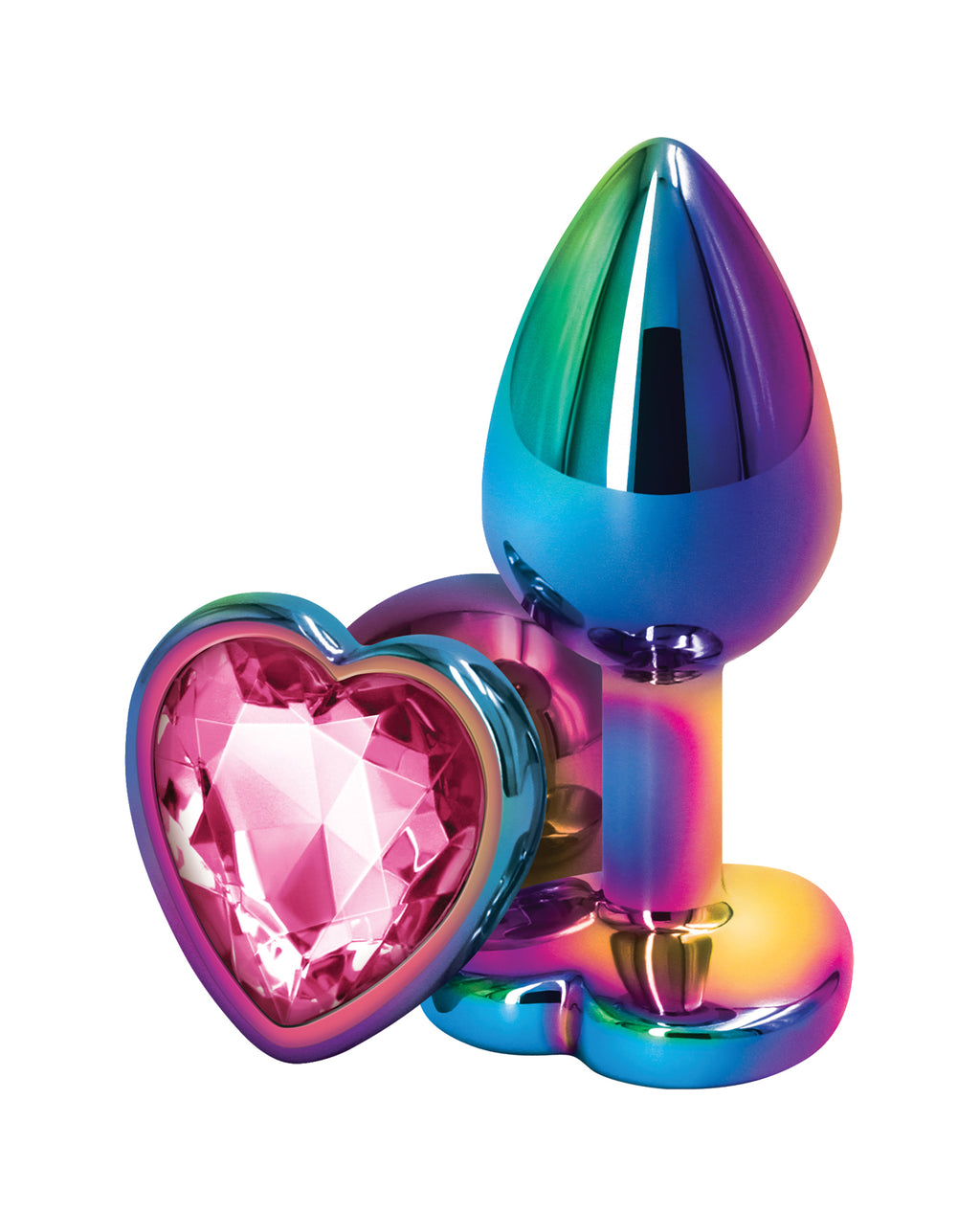 Rear Assets Multicolor Heart - Pink