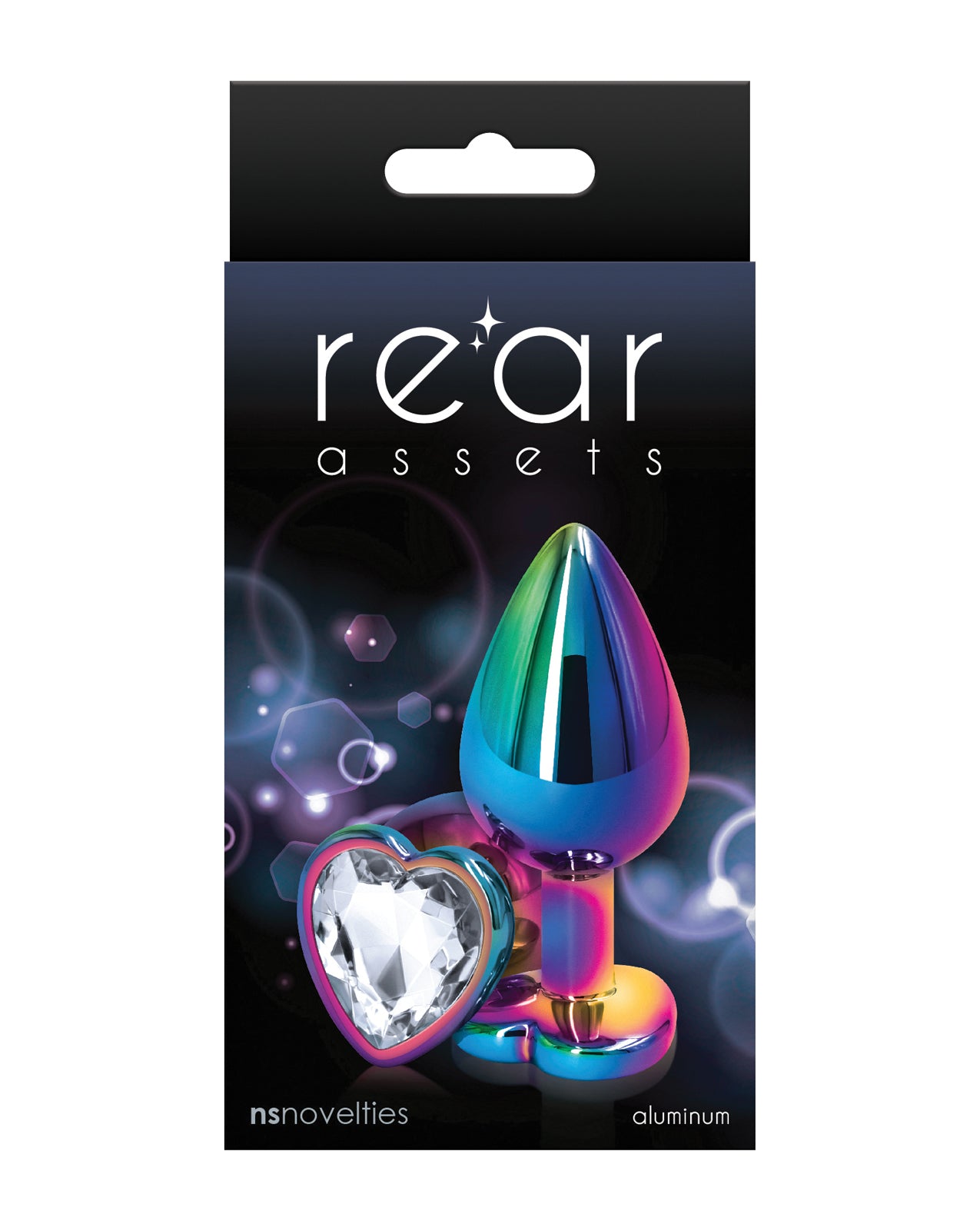 Rear Assets Multicolor Heart - Clear