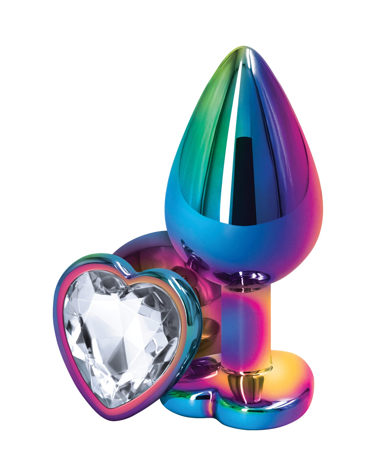 Rear Assets Multicolor Heart - Clear
