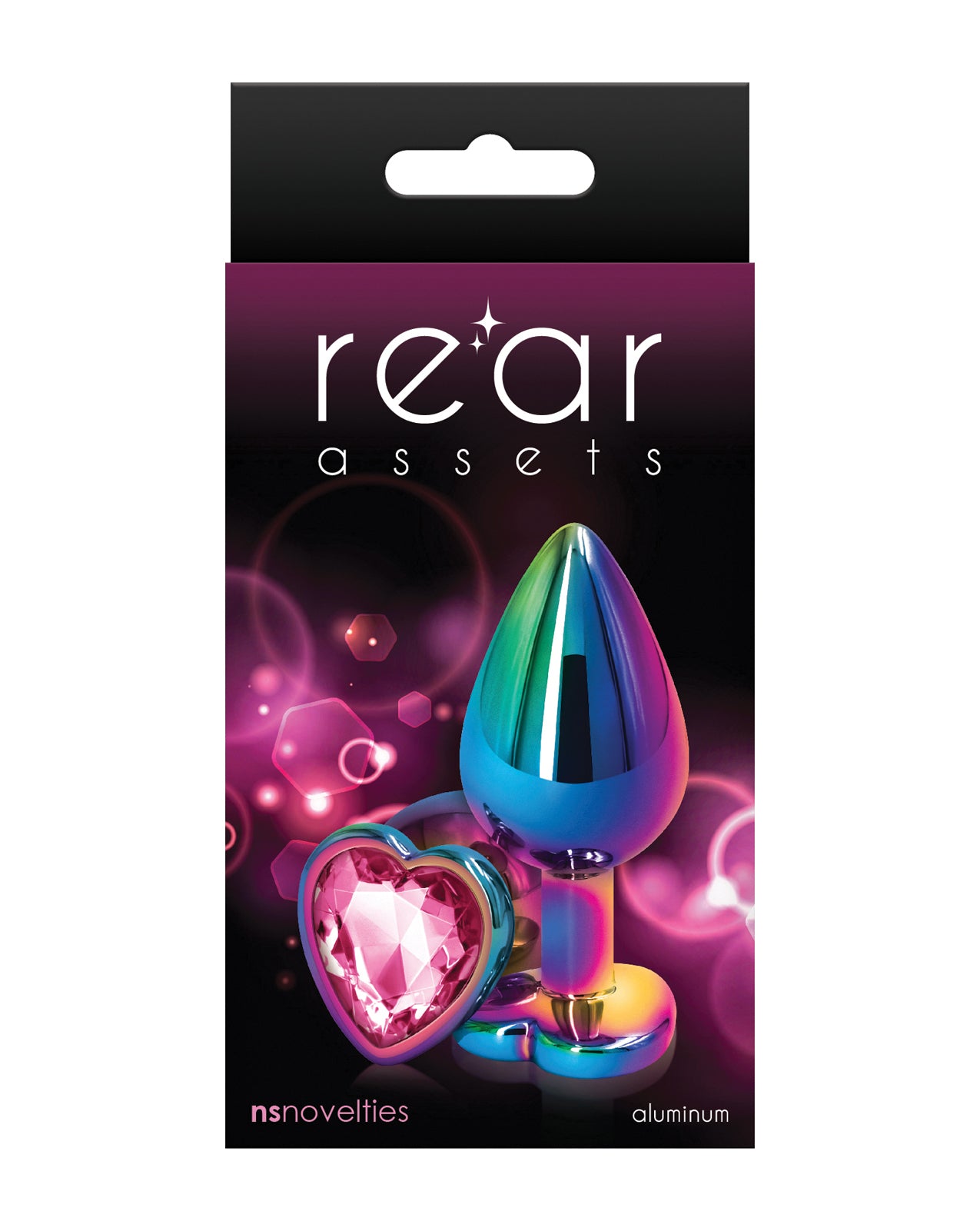 Rear Assets Multicolor Heart - Pink