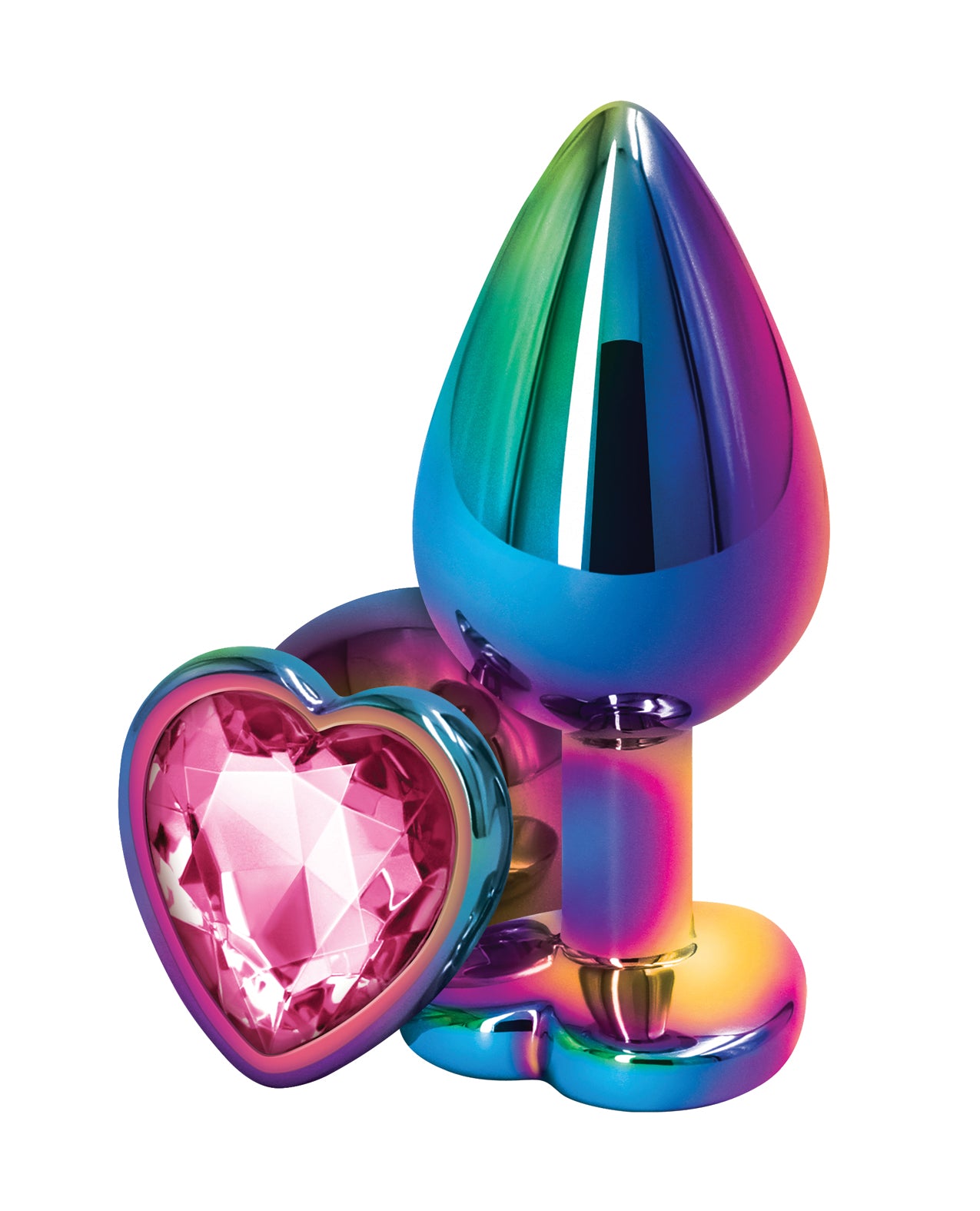 Rear Assets Multicolor Heart - Pink