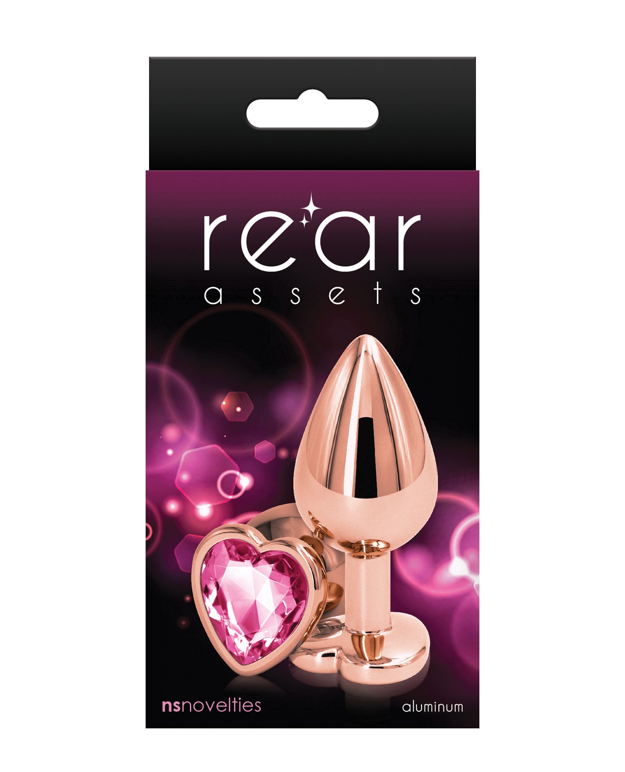 Rear Assets Rose Gold Heart - Pink