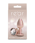 Rear Assets w/Clear Gem - Iridescent Champagne