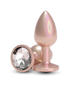 Rear Assets w/Clear Gem - Iridescent Champagne