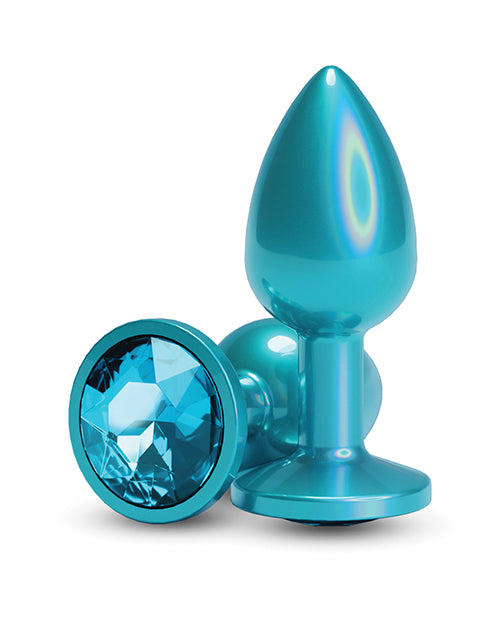 Rear Assets w/Teal Gem - Iridescent Teal