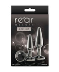 Rear Assets Tapered Trainer Kit Gunmetal - Black
