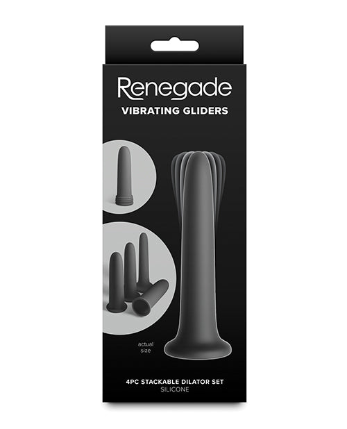 Renegade Vibrating Dilators - Black