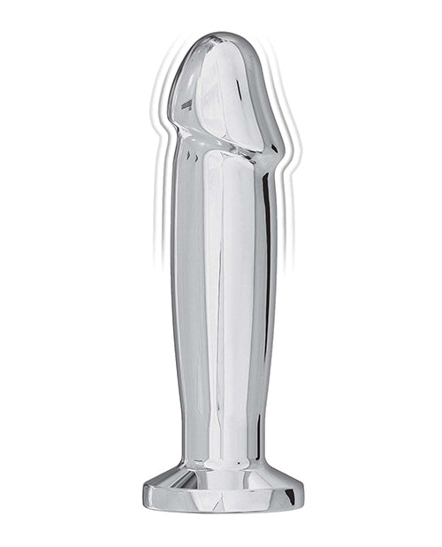 Ass - sation Remote Vibrating Metal Anal Ecstasy - Silver