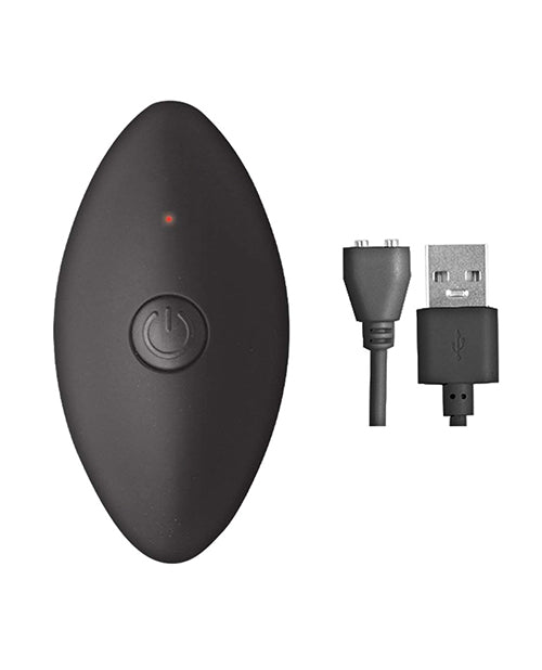 Ass - sation Remote Vibrating Metal Anal Ecstasy - Silver