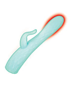 Goddess Heat - up & Rotating Vibrator - Aqua