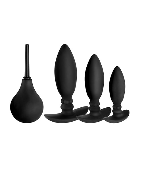 Ass - sation 3 - in - 1 Training Kit Douche Included - Black